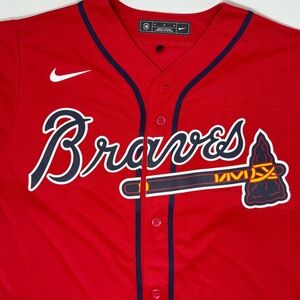 Nike Atlanta Braves Blank Official Replica Alternate Jersey [T770-AWDB]